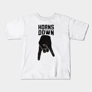 Horns Down Kids T-Shirt